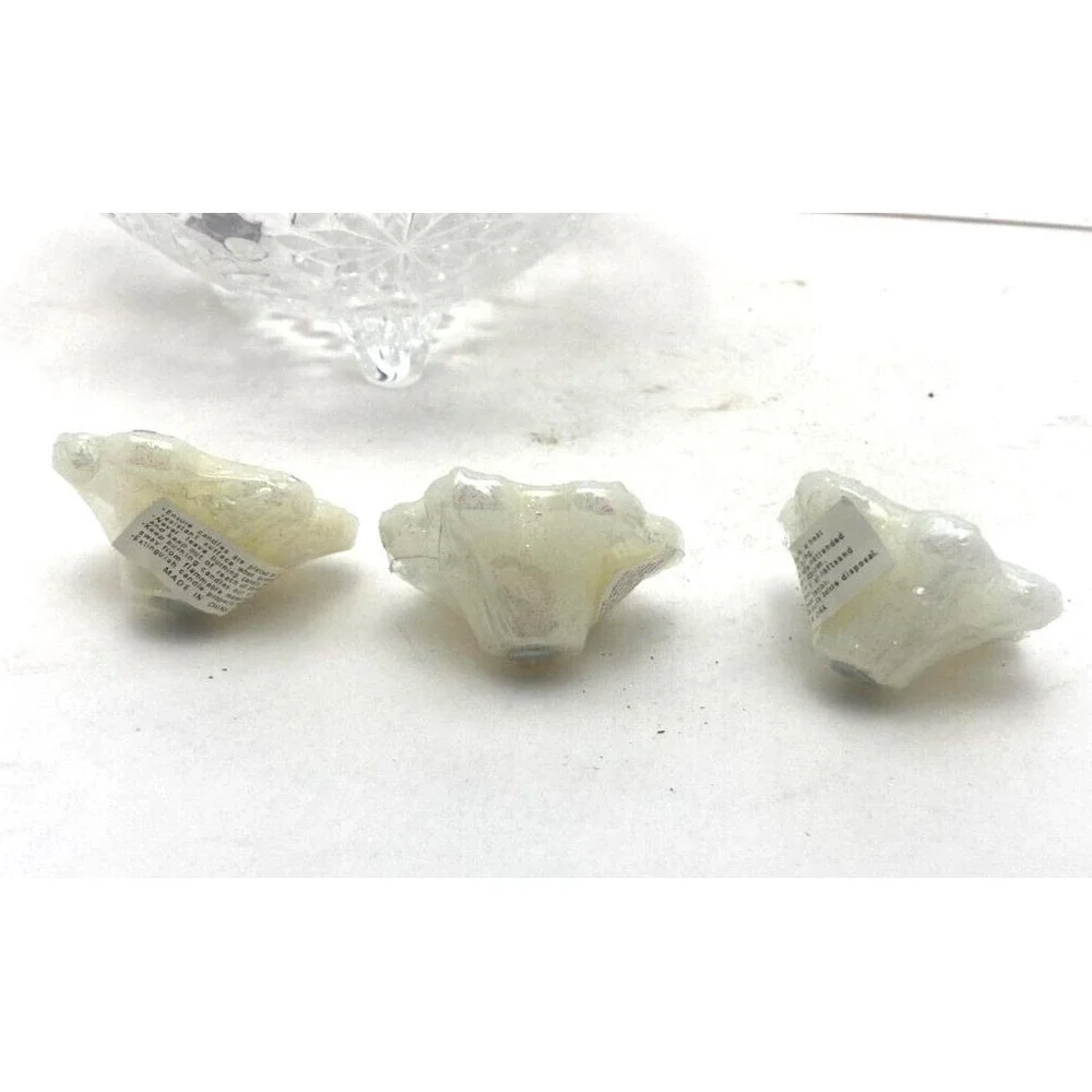 Mikasa Chrystal Snowflake Medley Votive 6 1/4